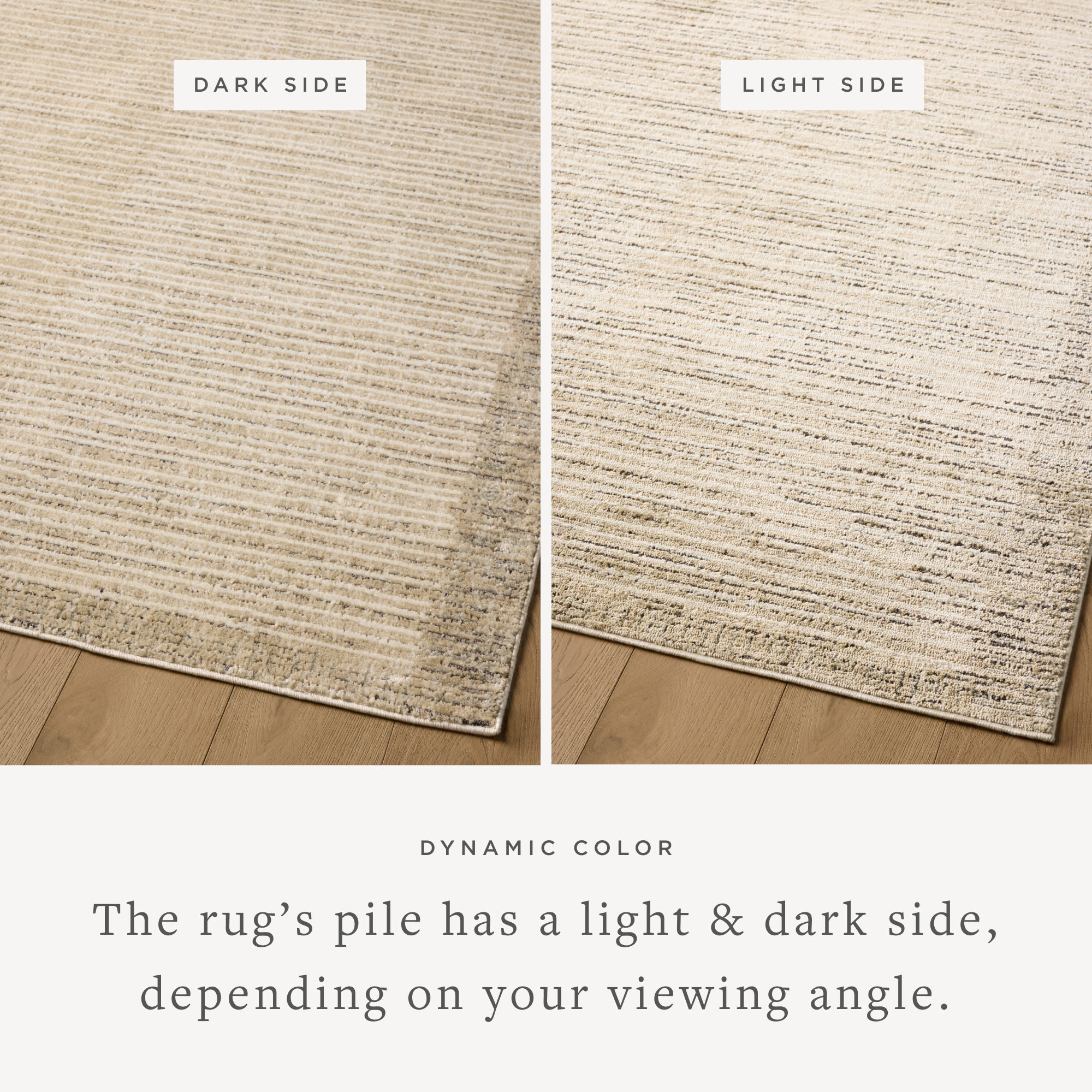 Jeremiah Brent x Loloi Bleecker Sand / Charcoal Rug White Cliff Studio Rugs