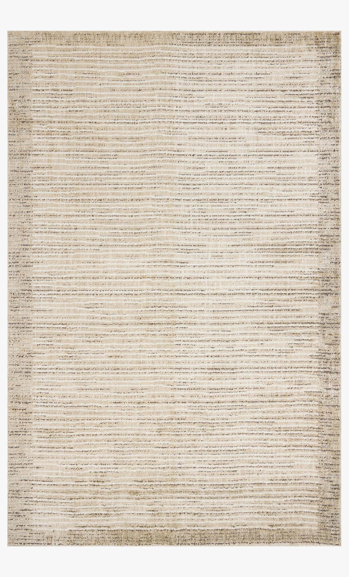 Jeremiah Brent x Loloi Bleecker Sand / Charcoal Rug White Cliff Studio Rugs
