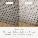Jeremiah Brent x Loloi Bleecker Silver / Charcoal Rug White Cliff Studio Rugs
