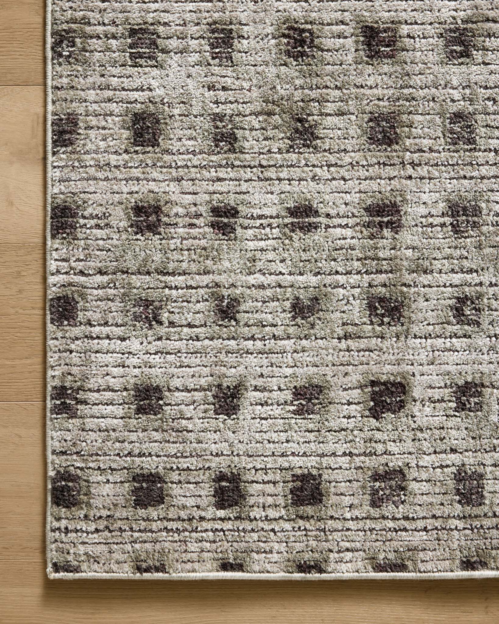 Jeremiah Brent x Loloi Bleecker Silver / Charcoal Rug White Cliff Studio Rugs