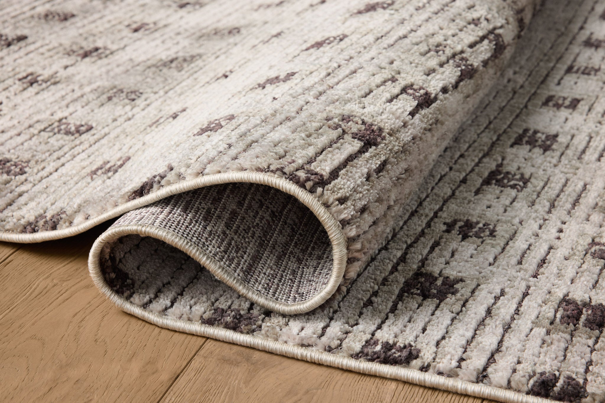Jeremiah Brent x Loloi Bleecker Silver / Charcoal Rug White Cliff Studio Rugs