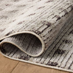 Jeremiah Brent x Loloi Bleecker Silver / Charcoal Rug White Cliff Studio Rugs