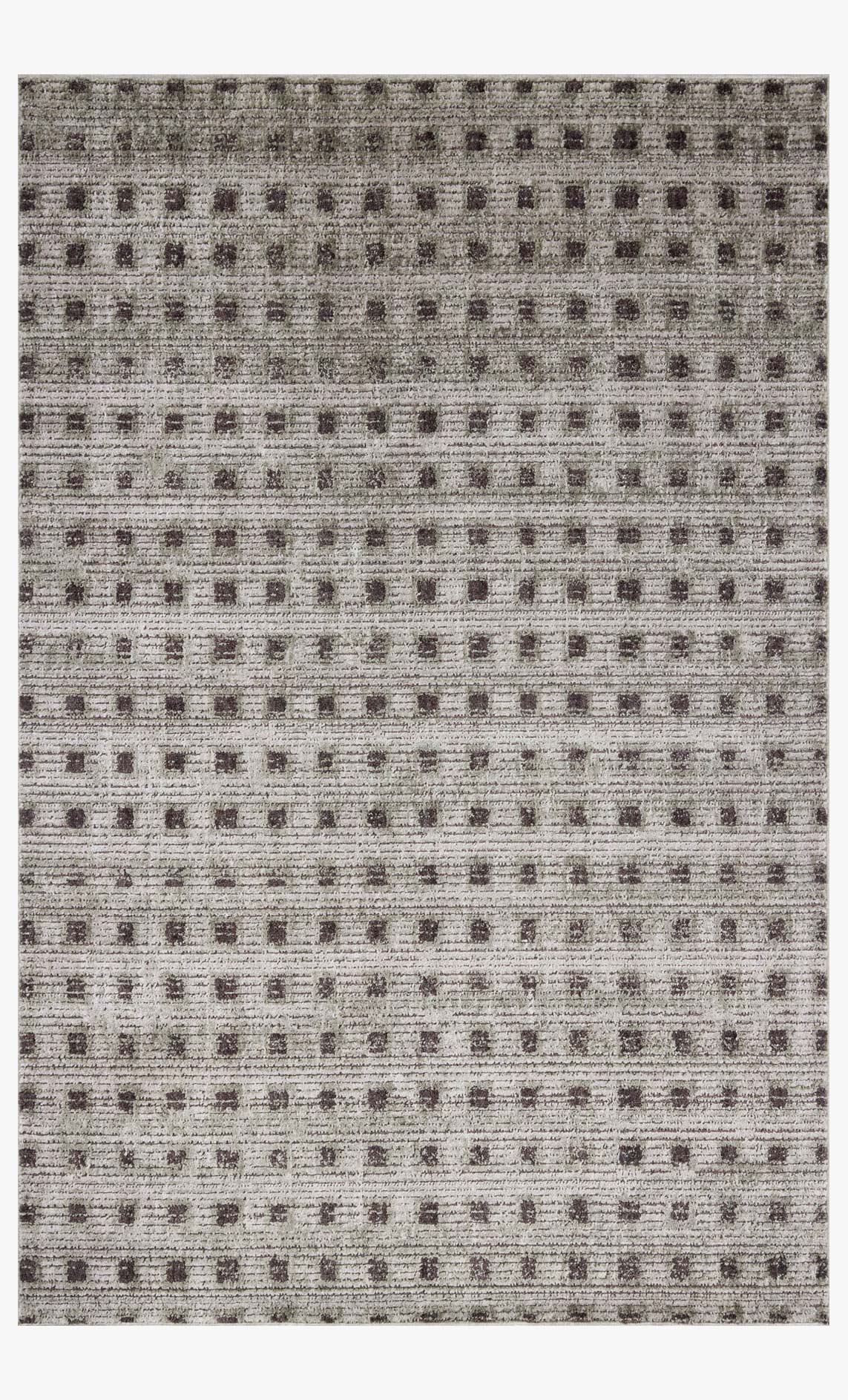 Jeremiah Brent x Loloi Bleecker Silver / Charcoal Rug White Cliff Studio Rugs