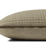 Jeremiah Brent x Loloi Christopher Green 12'' x 27'' Pillow Cover Only White Cliff Studio Throw Pillows