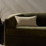 Jeremiah Brent x Loloi Christopher Natural 13'' x 21'' Pillow Cover Only White Cliff Studio Throw Pillows