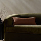 Jeremiah Brent x Loloi Christopher Rust 12'' x 27'' Pillow Cover Only White Cliff Studio Throw Pillows