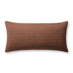 Jeremiah Brent x Loloi Christopher Rust 12'' x 27'' Pillow Cover Only White Cliff Studio Throw Pillows