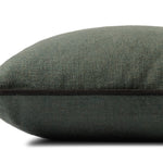 Jeremiah Brent x Loloi Hudson Blue / Black 20'' x 20'' Pillow Cover Only White Cliff Studio Throw Pillows