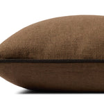 Jeremiah Brent x Loloi Hudson Brown / Black 20'' x 20'' Pillow Cover Only White Cliff Studio Throw Pillows