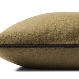 Jeremiah Brent x Loloi Hudson Green / Black 20'' x 20'' Pillow Cover Only White Cliff Studio Throw Pillows