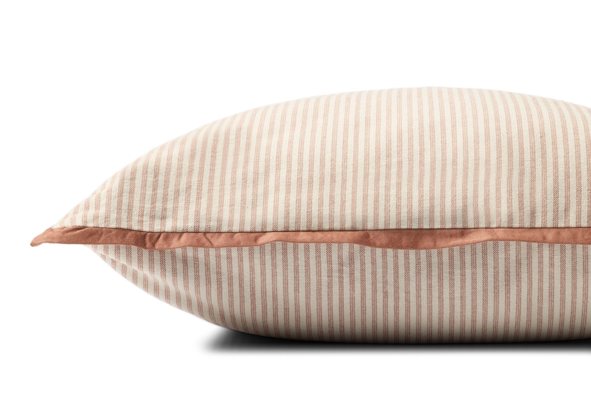 Jeremiah Brent x Loloi Leroy Brown 13'' x 21'' Pillow Cover Only White Cliff Studio Throw Pillows