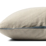 Jeremiah Brent x Loloi Sullivan Natural / Blue 22'' x 22'' Pillow Cover Only White Cliff Studio Pillow