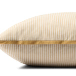 Jeremiah Brent x Loloi Sullivan Natural / Gold 22'' x 22'' Pillow Cover Only White Cliff Studio Pillow