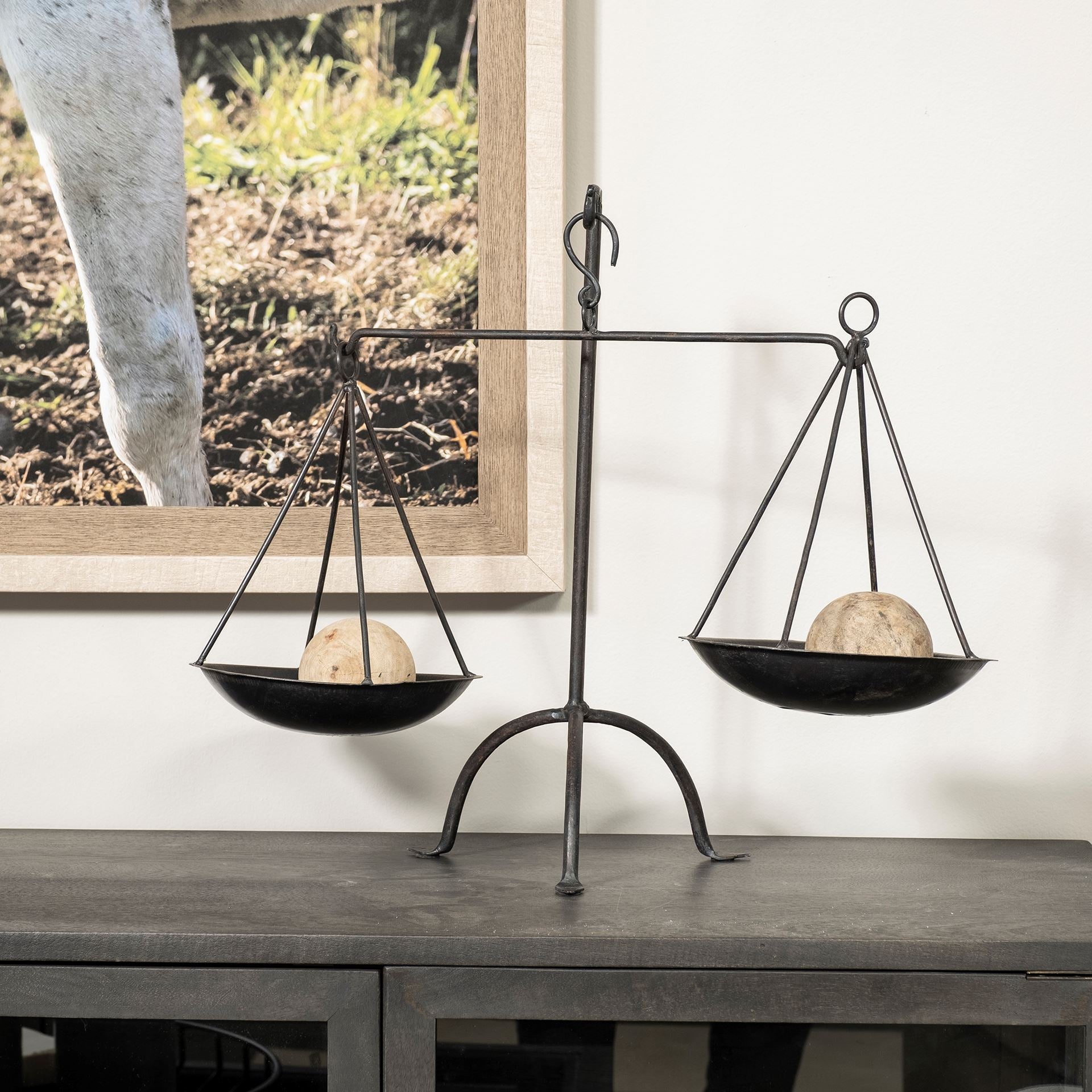 Justitia Decorative Metal Scale