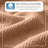 Turkish Cotton Ribbed 6-Piece Bath Towel Set - Georgiana Collection