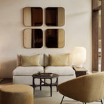 Kabuki Side Table White Cliff Studio Side Tables