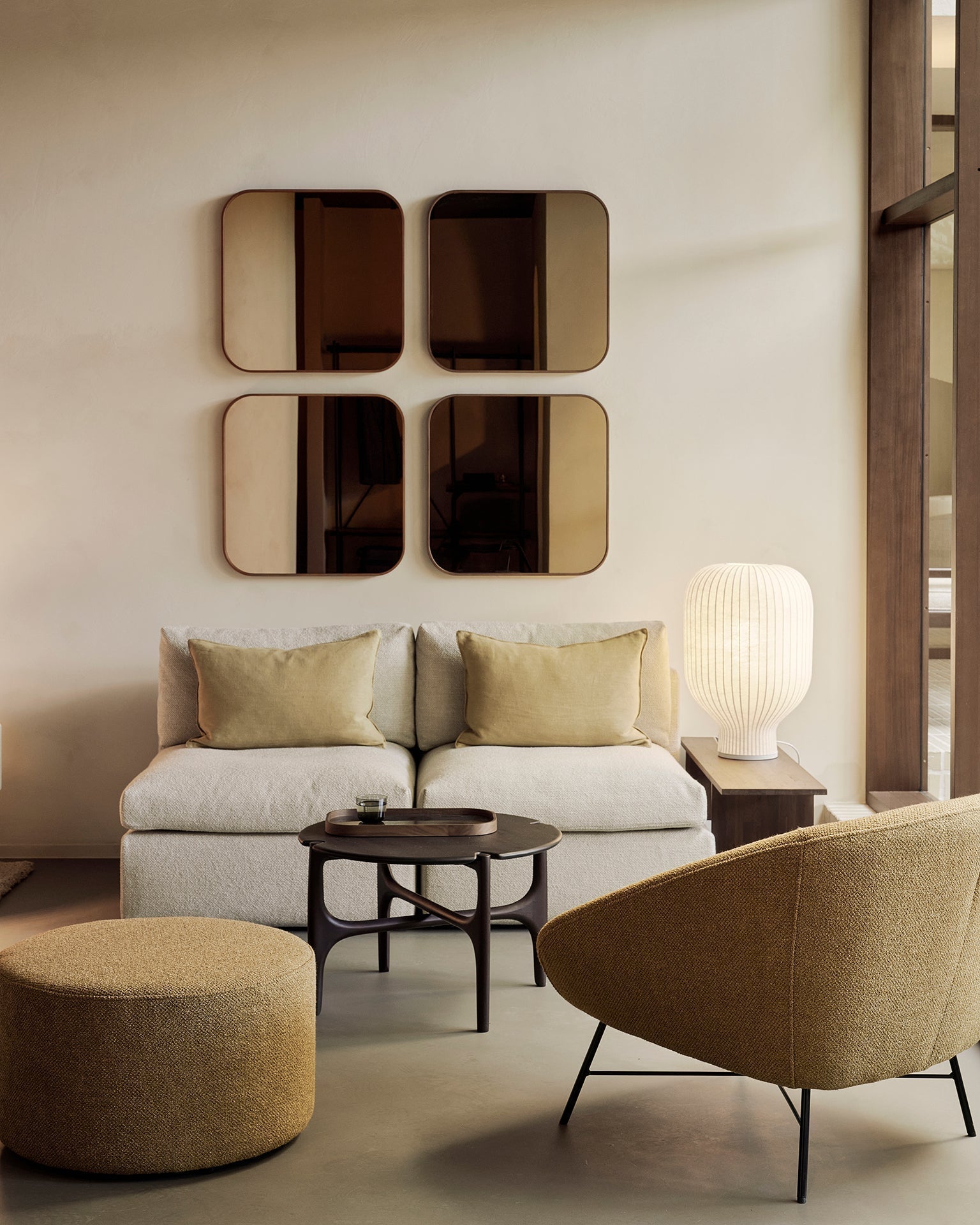 Kabuki Side Table White Cliff Studio Side Tables