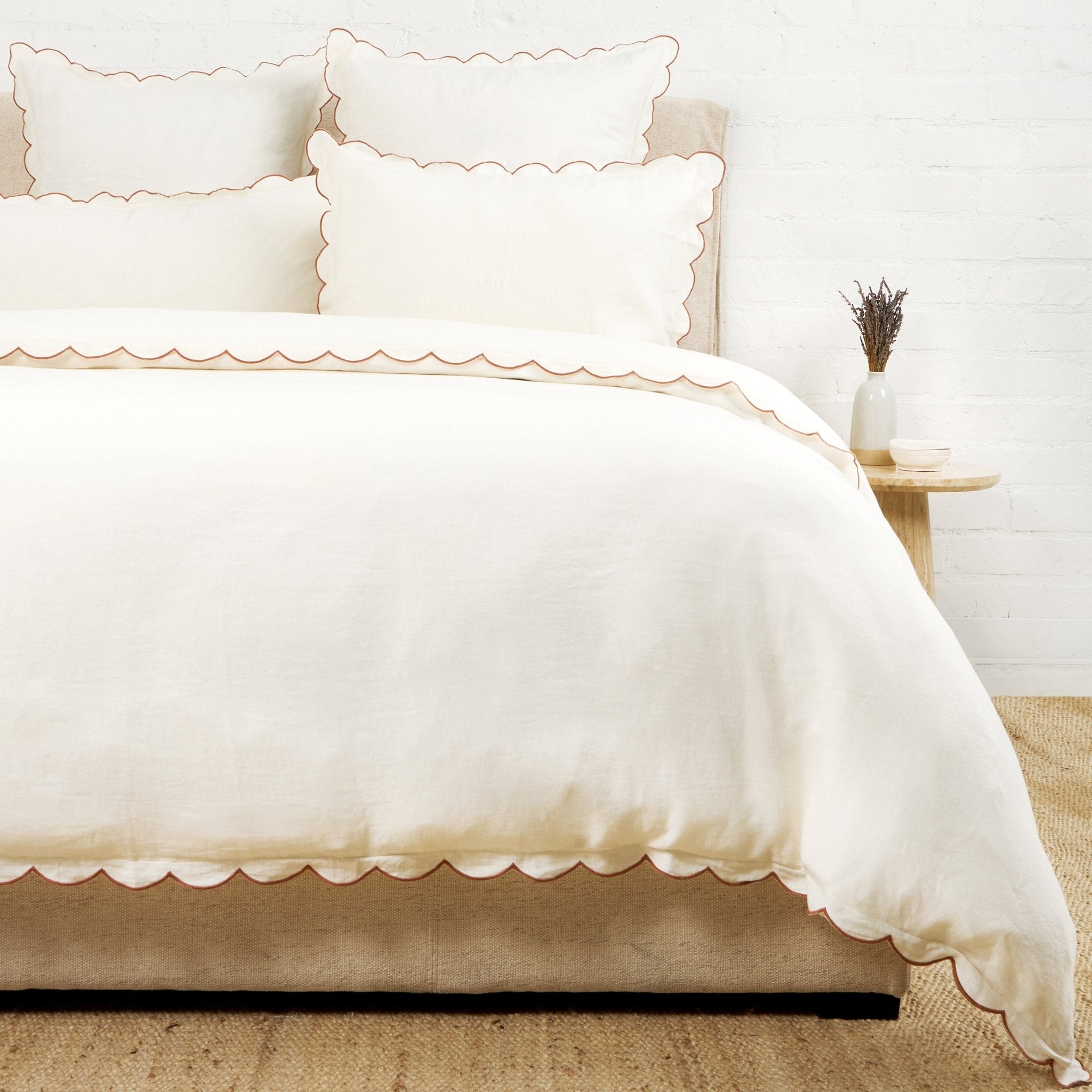 Kelly Duvet Cover White Cliff Studio Duvet