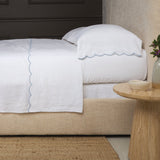 Kelly Linen Sheet Set White Cliff Studio Sheet Sets