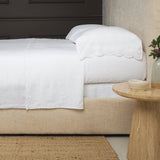 Kelly Linen Sheet Set White Cliff Studio Sheet Sets