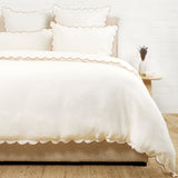 Kelly Sham White Cliff Studio Shams