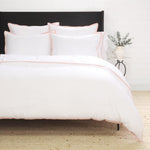 Langston Bamboo Sateen Duvet Cover Set White Cliff Studio Duvet Sets