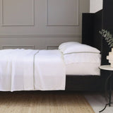 Langston Bamboo Sateen Sheet Set White Cliff Studio Sheet Sets