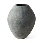 Large Gray Ceramic Vase