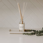 Lavender and Sage Clear Reed Diffuser White Cliff Studio Reed Diffusers
