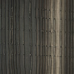 Layered Clay wall art - black metal frame - round - L White Cliff Studio Wall Decor & Art