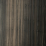 Layered Clay wall art - black metal frame - round - L White Cliff Studio Wall Decor & Art