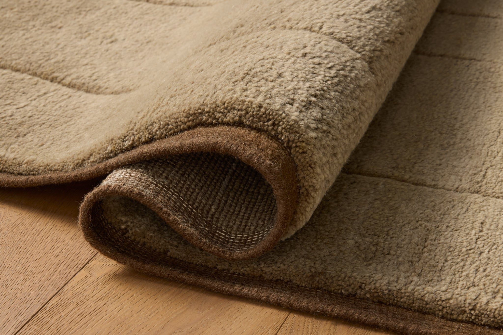 Leanne Ford x Loloi Bracken Bark / Taupe Rug White Cliff Studio Rugs