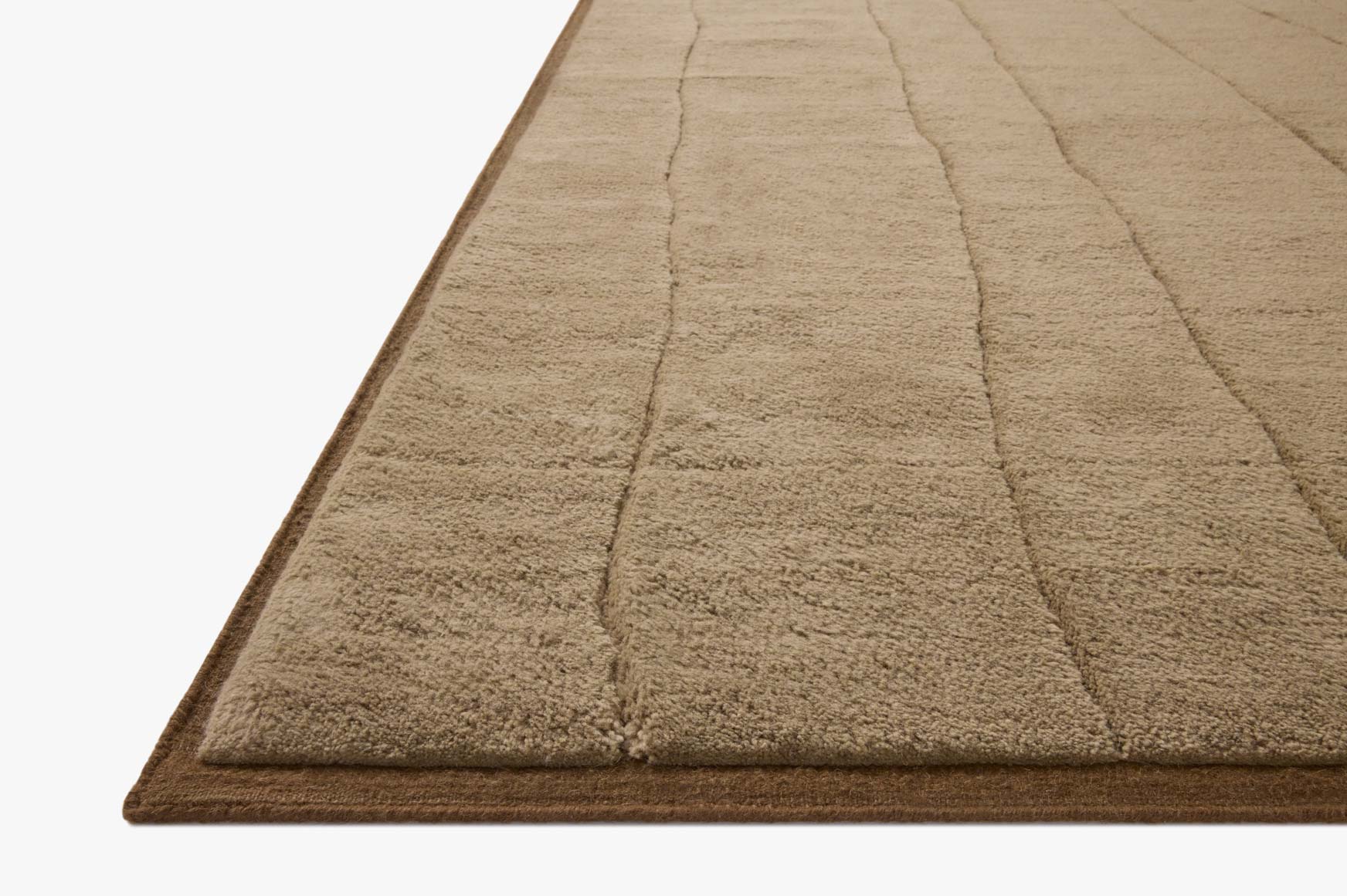 Leanne Ford x Loloi Bracken Bark / Taupe Rug White Cliff Studio Rugs
