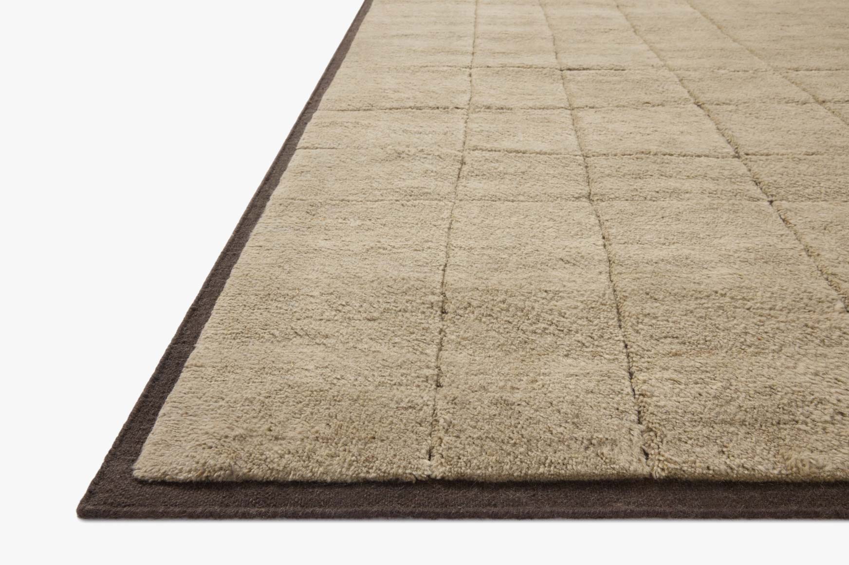 Leanne Ford x Loloi Bracken Espresso / Pebble Rug White Cliff Studio Rugs