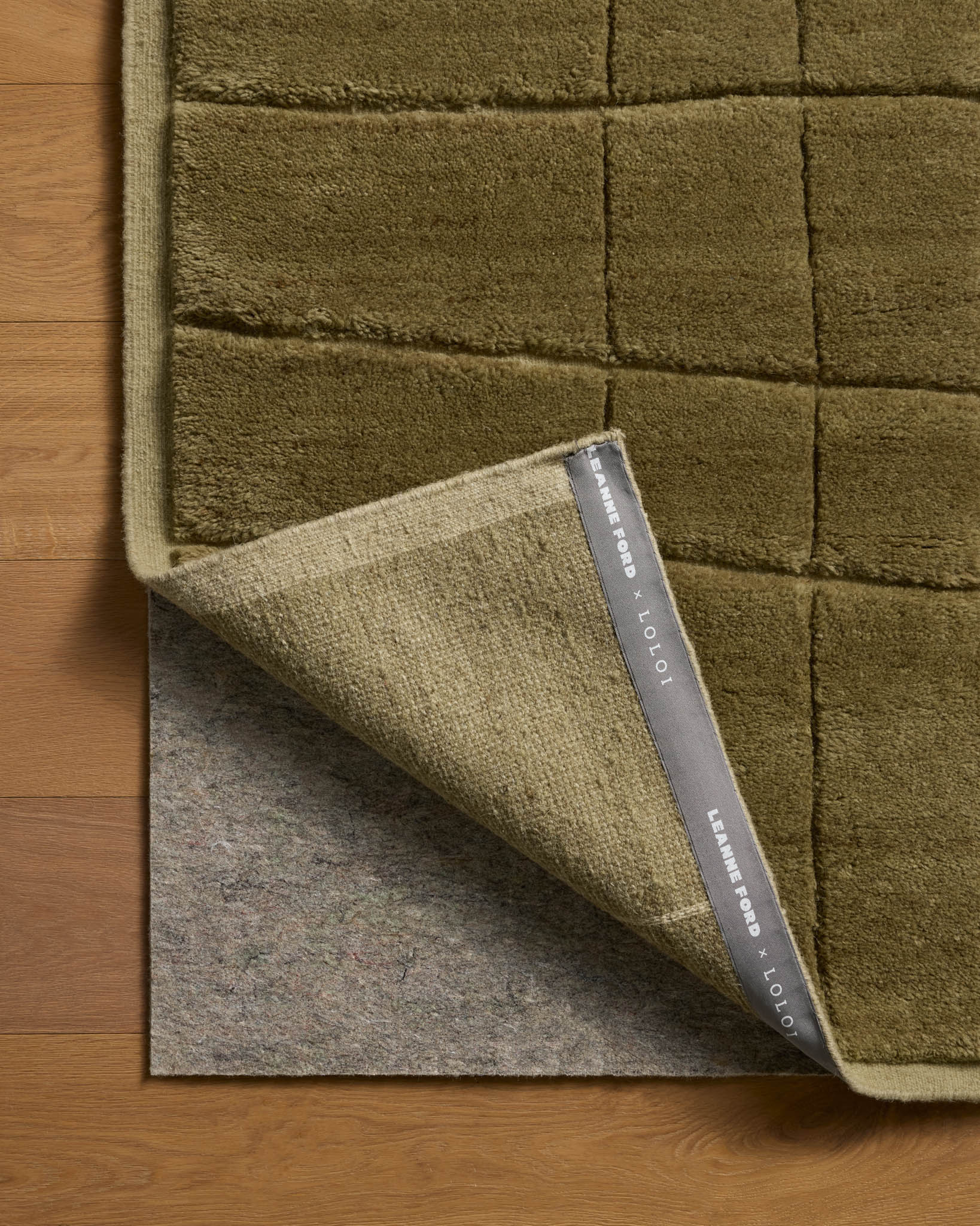 Leanne Ford x Loloi Bracken Moss / Olive Rug White Cliff Studio Rugs