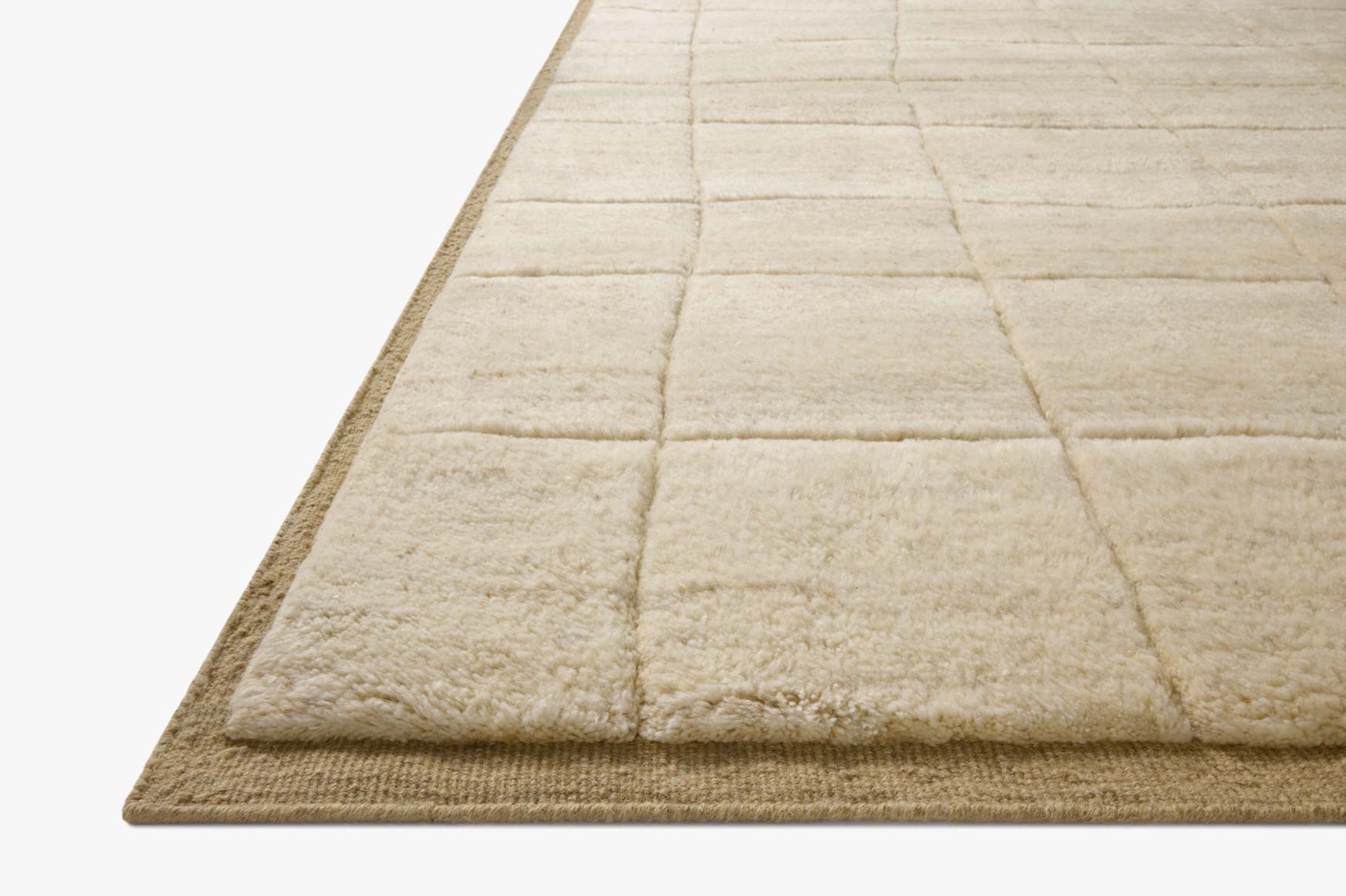 Leanne Ford x Loloi Bracken Natural / Ivory Rug White Cliff Studio Rugs