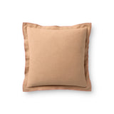 Leanne Ford x Loloi Captain Blush 18'' x 18'' Pillow Cover Only White Cliff Studio Throw Pillows