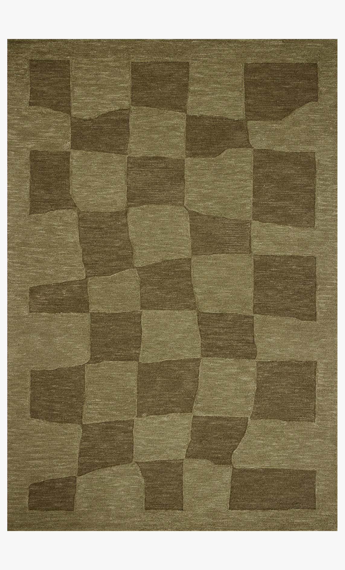Leanne Ford x Loloi Craven Green / Olive Rug White Cliff Studio Rugs