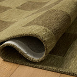 Leanne Ford x Loloi Craven Green / Olive Rug White Cliff Studio Rugs