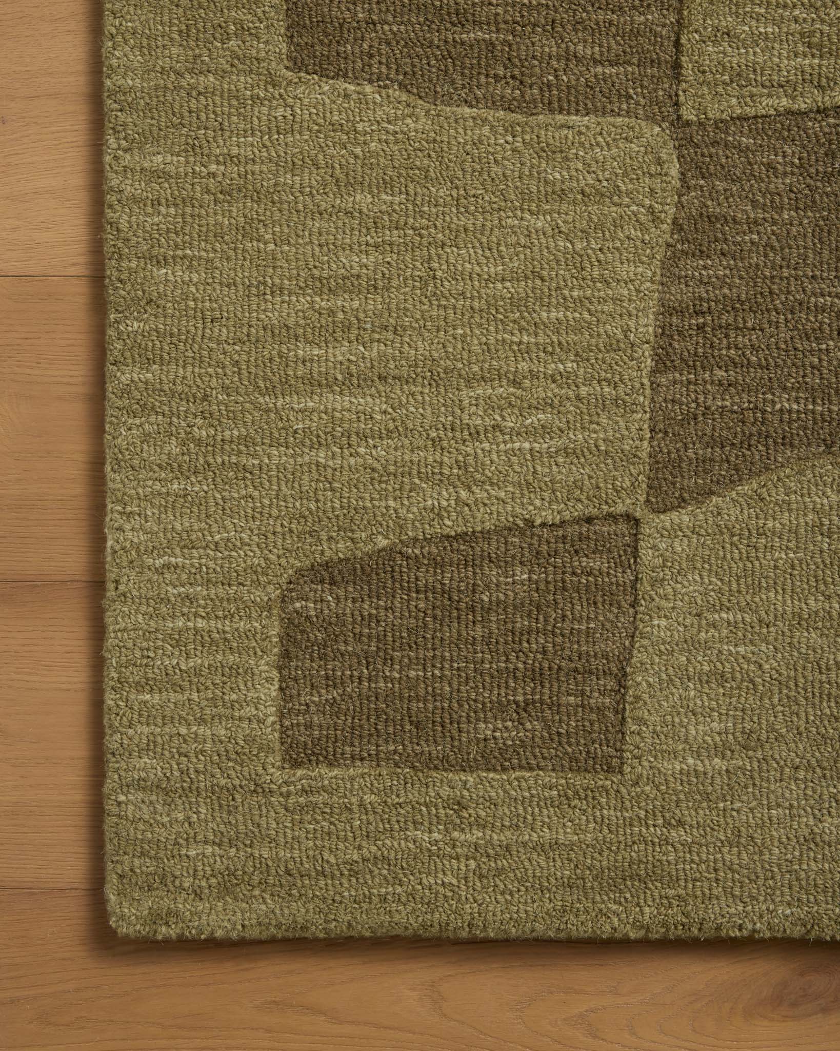 Leanne Ford x Loloi Craven Green / Olive Rug White Cliff Studio Rugs