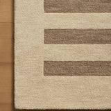 Leanne Ford x Loloi Craven Oatmeal / Bark Rug White Cliff Studio Rugs