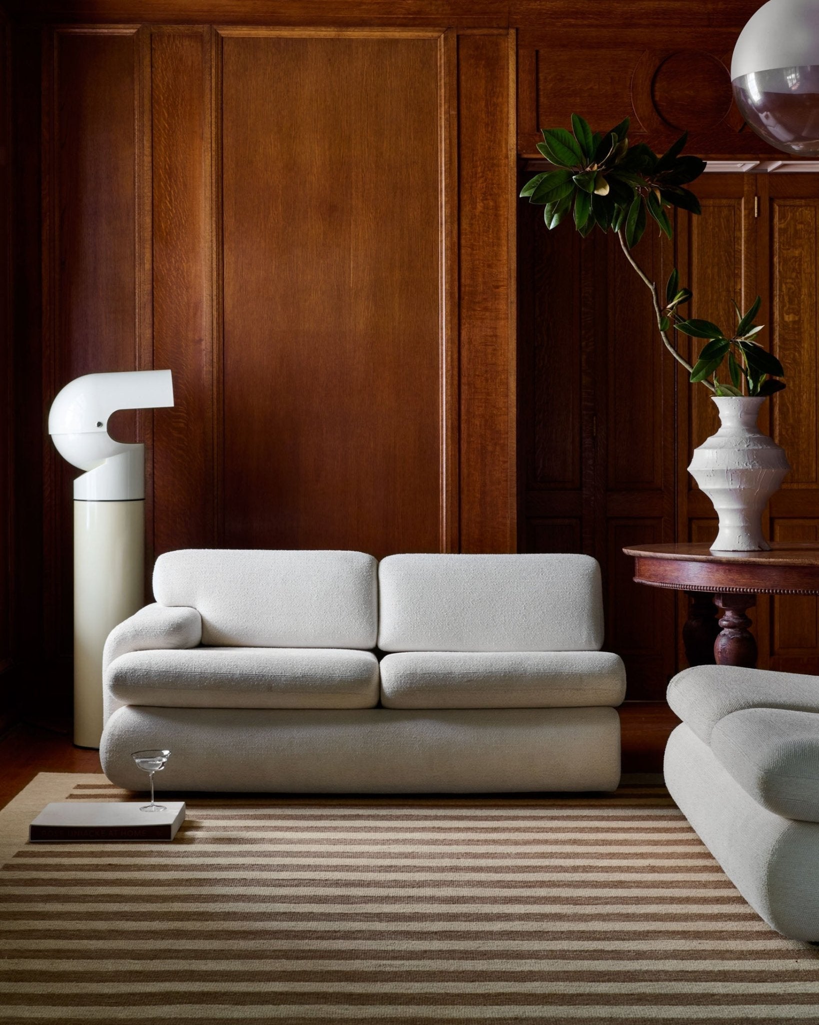 Leanne Ford x Loloi Craven Oatmeal / Bark Rug White Cliff Studio Rugs