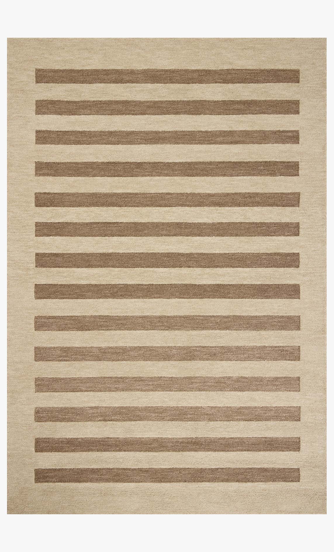 Leanne Ford x Loloi Craven Oatmeal / Bark Rug White Cliff Studio Rugs