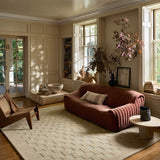 Leanne Ford x Loloi Craven Oatmeal / Dove Rug White Cliff Studio Rugs