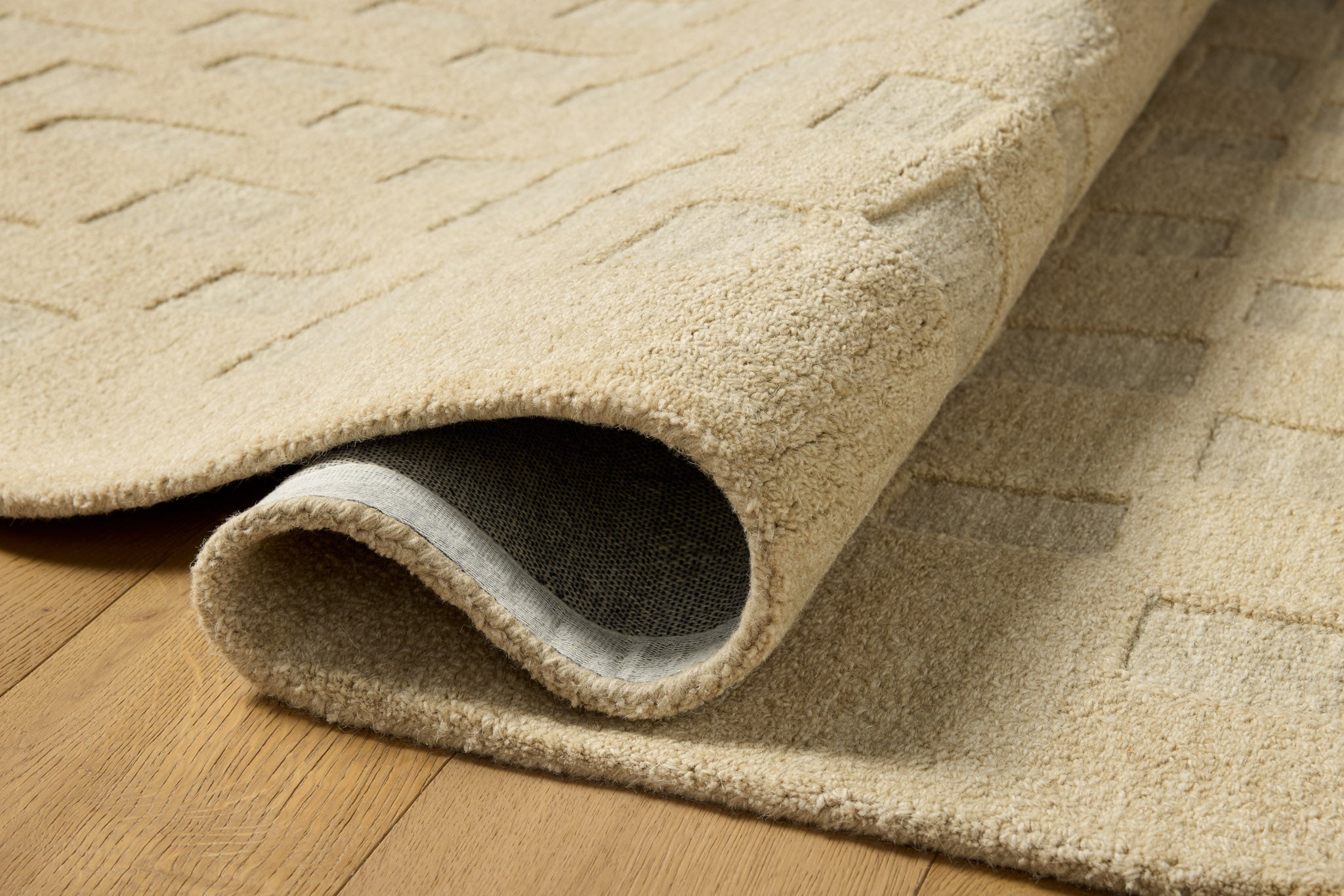 Leanne Ford x Loloi Craven Oatmeal / Dove Rug White Cliff Studio Rugs