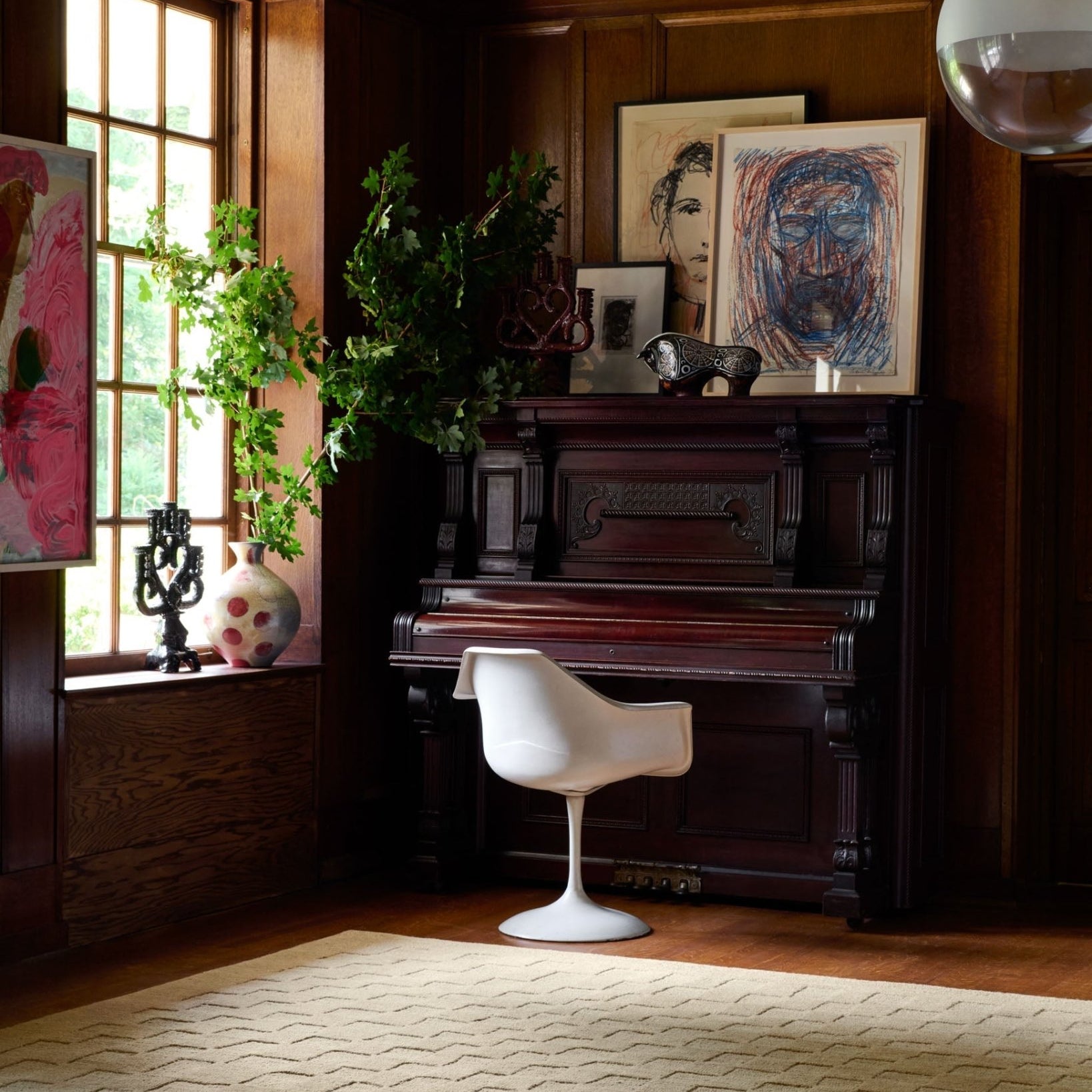 Leanne Ford x Loloi Craven Oatmeal / Dove Rug White Cliff Studio Rugs