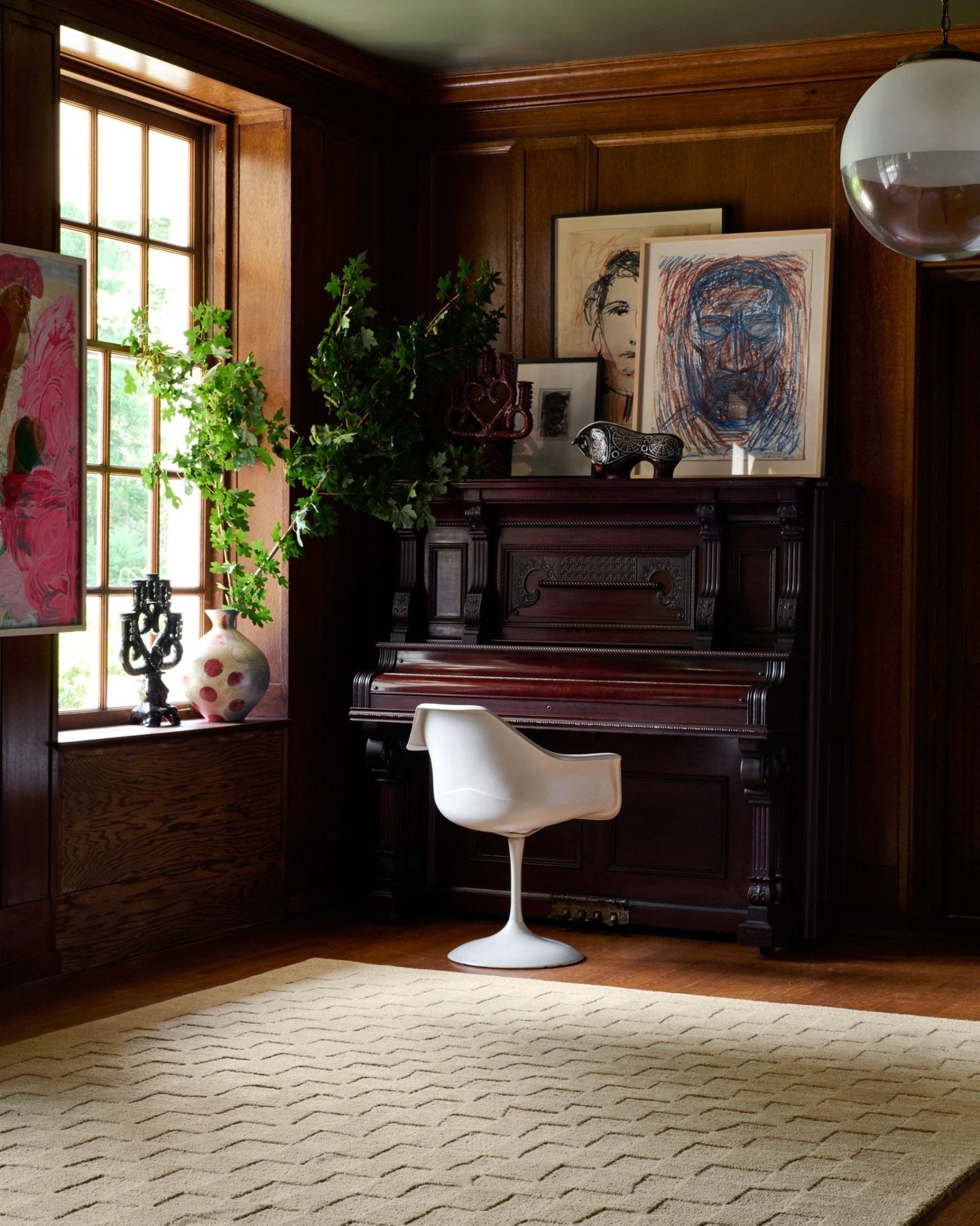 Leanne Ford x Loloi Craven Oatmeal / Dove Rug White Cliff Studio Rugs