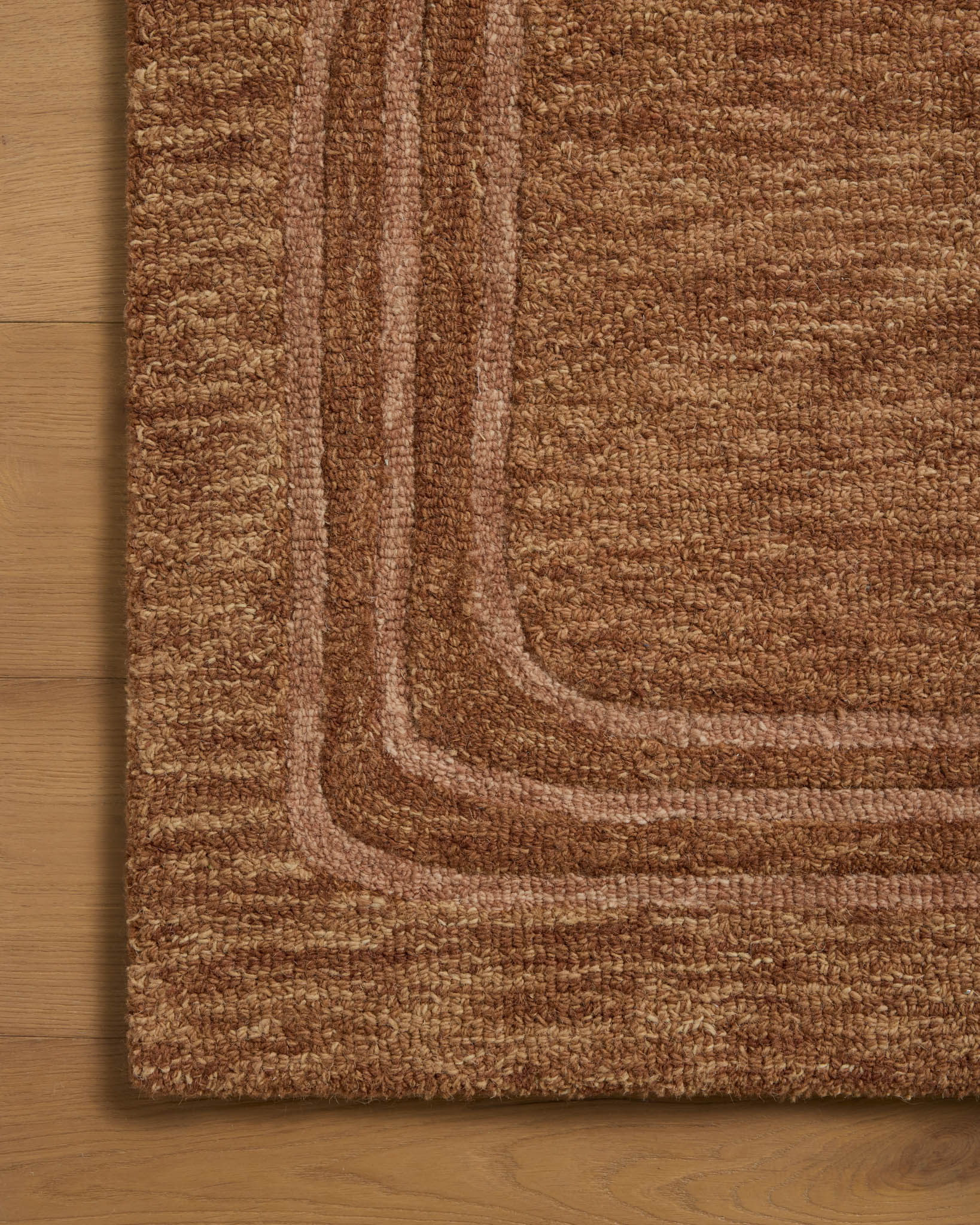 Leanne Ford x Loloi Craven Spice / Rose Rug White Cliff Studio Rugs