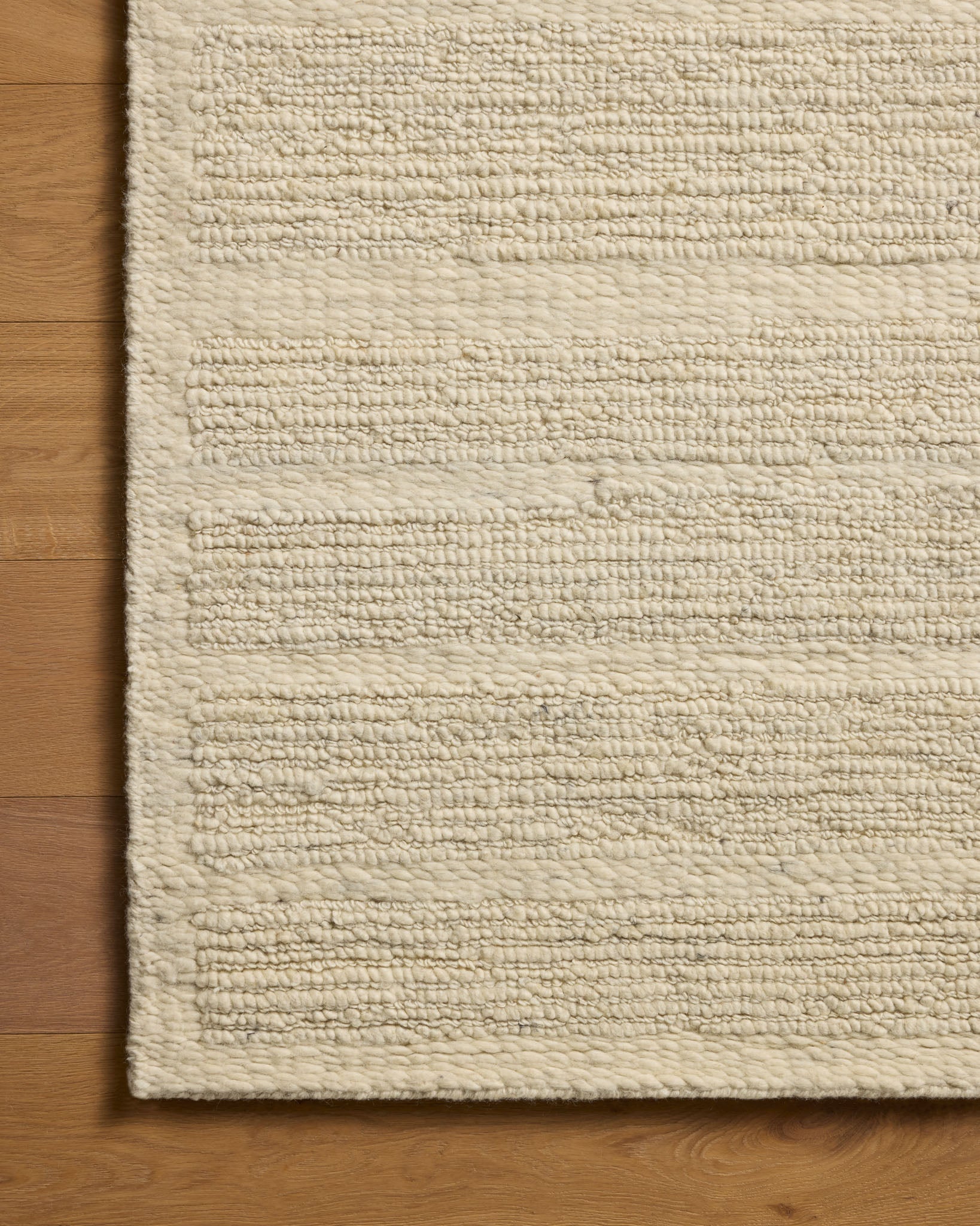 Leanne Ford x Loloi Lennox Bone Rug White Cliff Studio Rugs