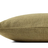Leanne Ford x Loloi Medlock Olive 13'' x 35'' Pillow Cover Only White Cliff Studio Throw Pillows